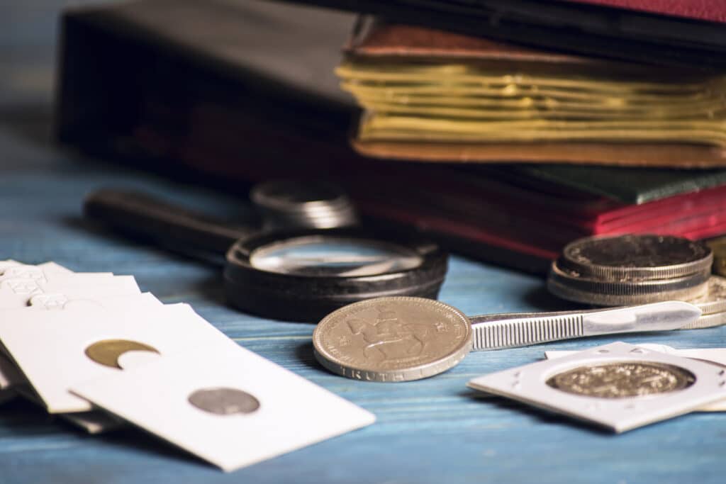 cleaning coins