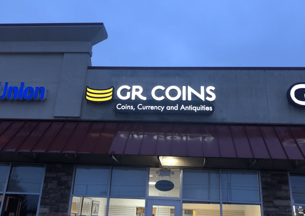 GR Coins Rockford location