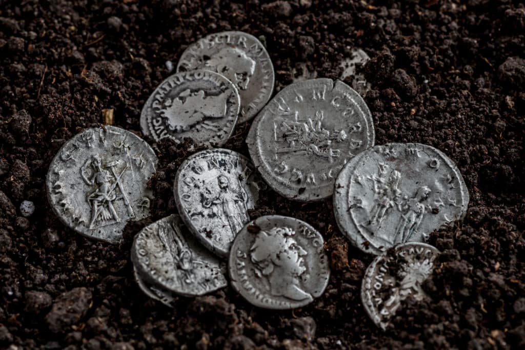 Judas Iscariot's 30 pieces of silver