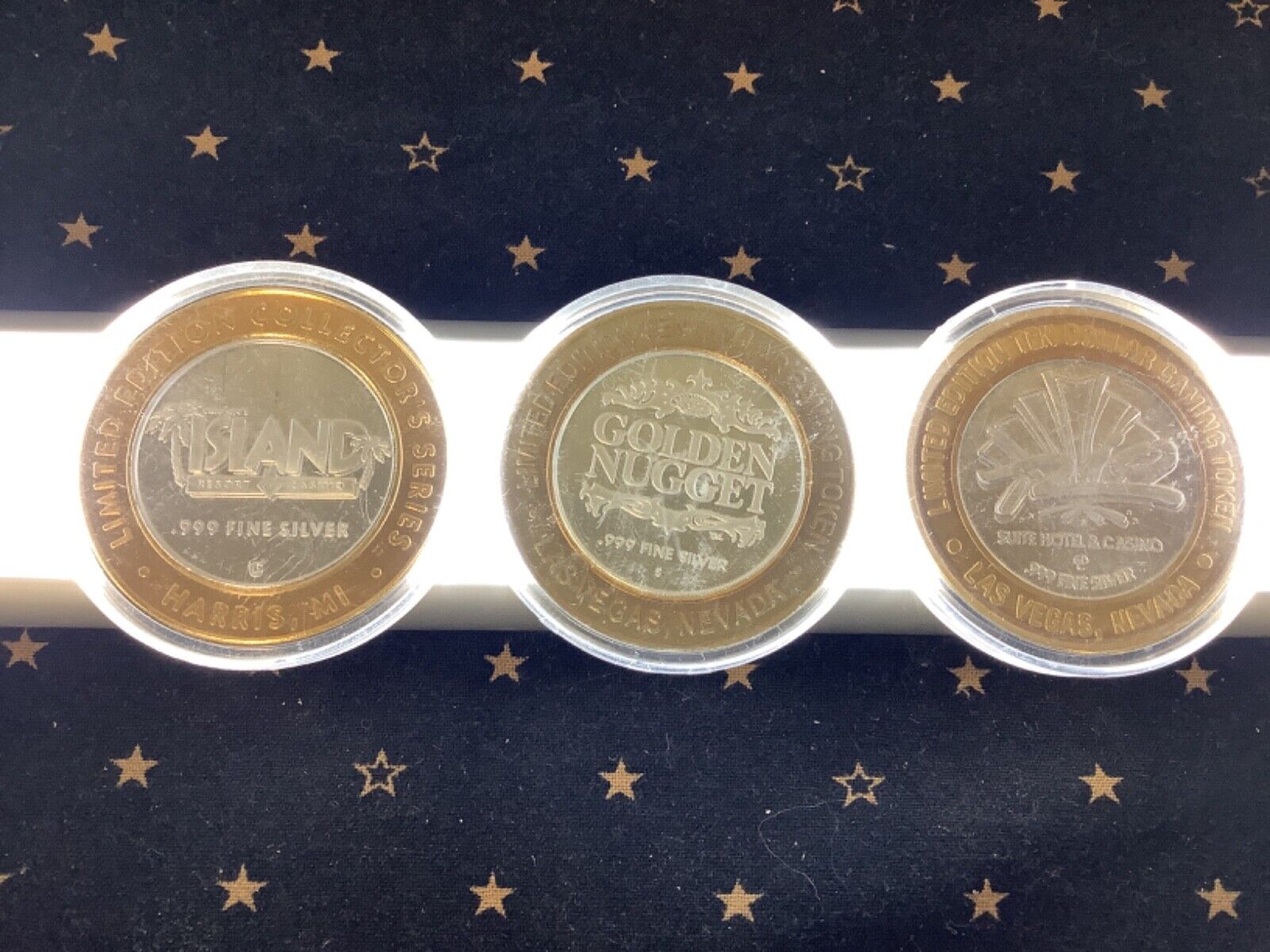 Golden Nugget; Chip-In's; RIO Limited Edition $10 Gaming Token